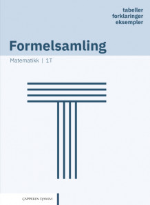 Formelsamling matematikk T (Heftet)