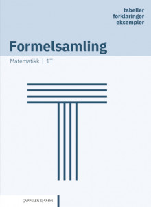 Formelsamling matematikk T (Heftet)